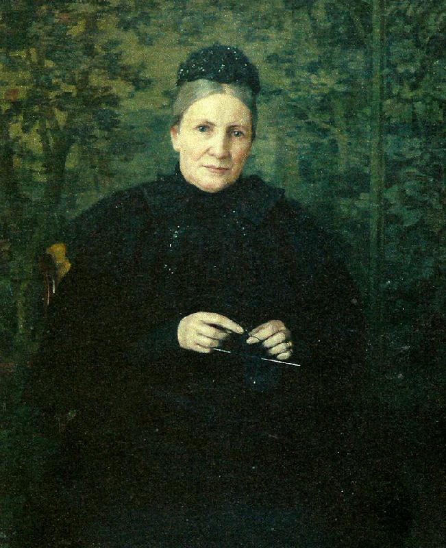 johan krouthen portratt av konstnarens mor china oil painting image